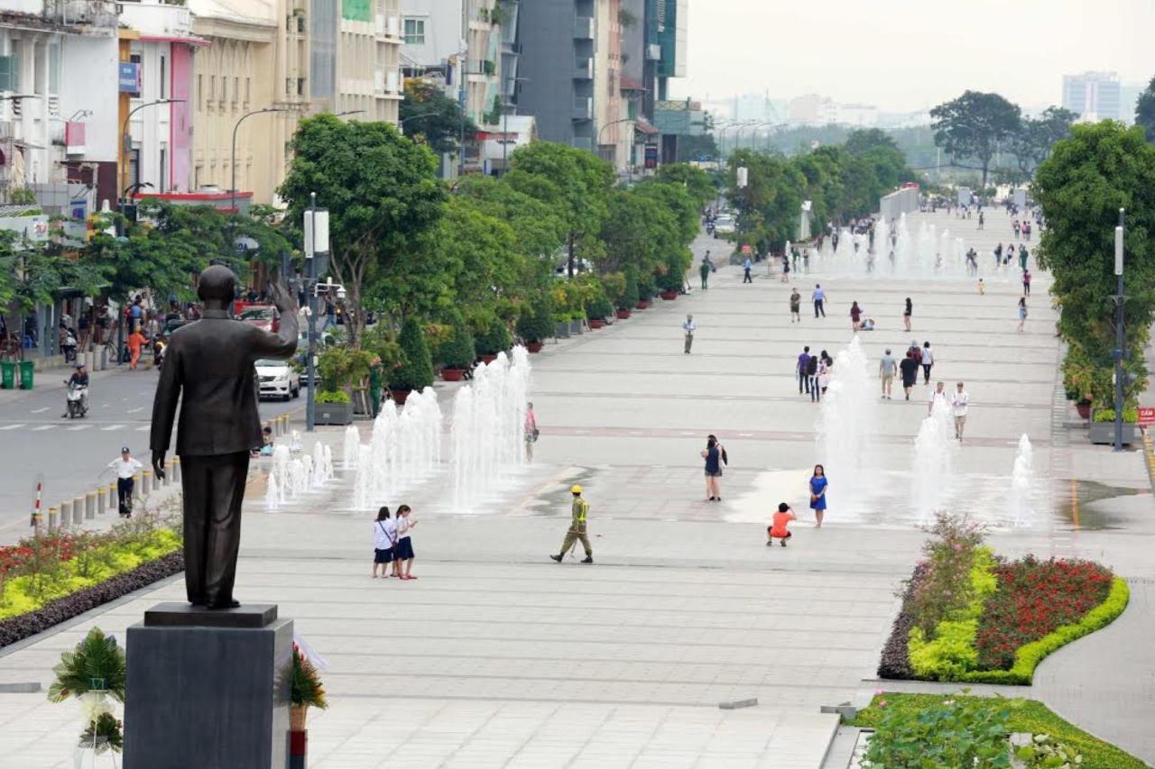 Green Star Central Hotel Ho Chi Minh City Bagian luar foto